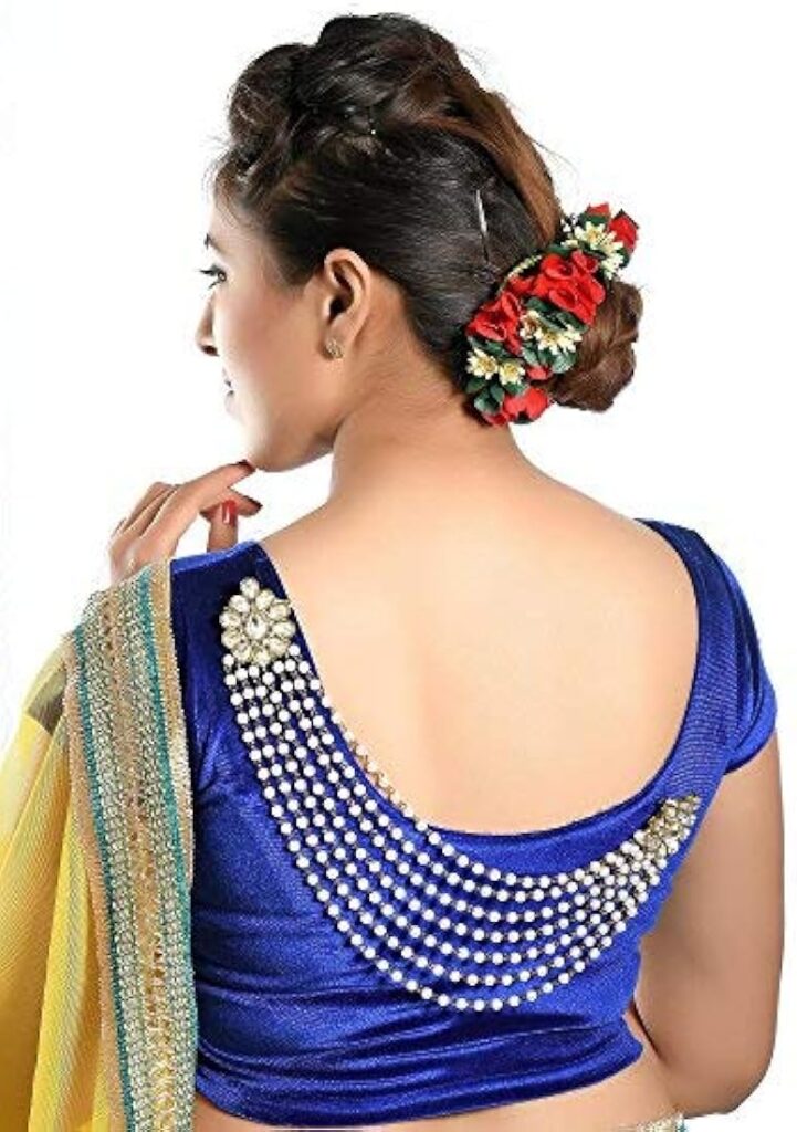 Peplum Brooch Blouse