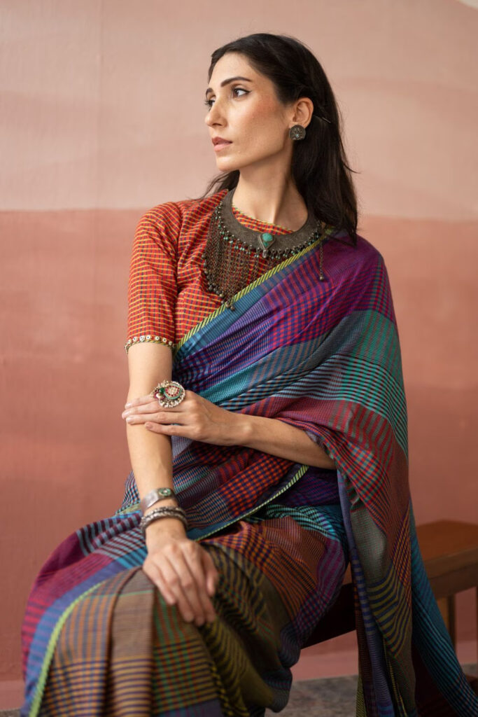 Printed Cotton Blouse