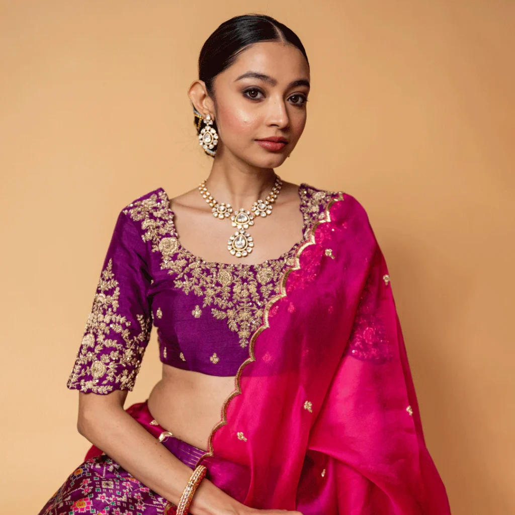 Purple Blouse