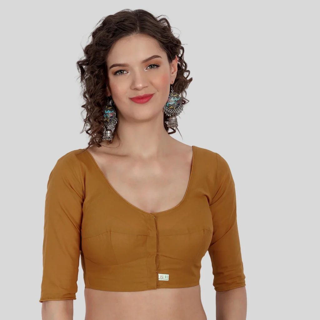 Two-Piece Katori Blouse Sleeves Design