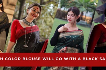 Which Color Blouse Will Go with a Black Saree