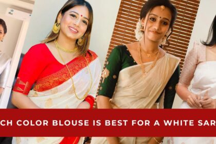 Which Color Blouse is Best for a White Saree