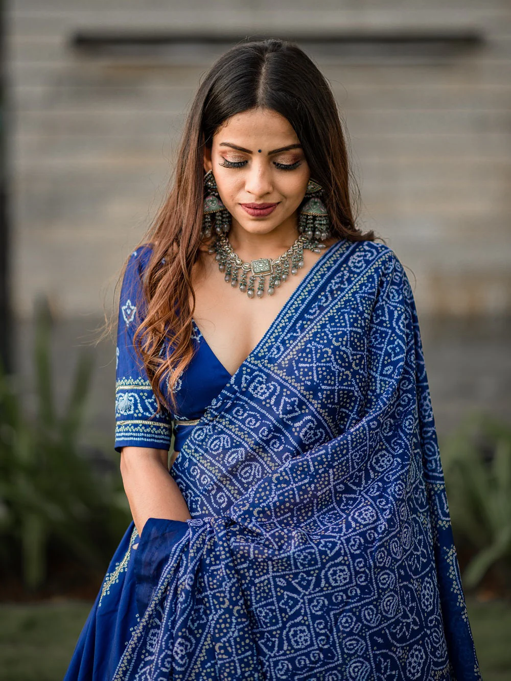 Bandhani Blouse Design