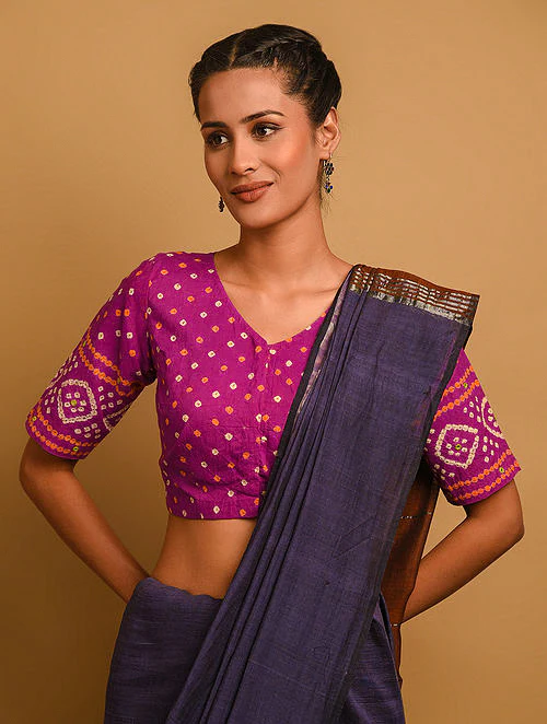 Bandhani Blouse Designs Photos