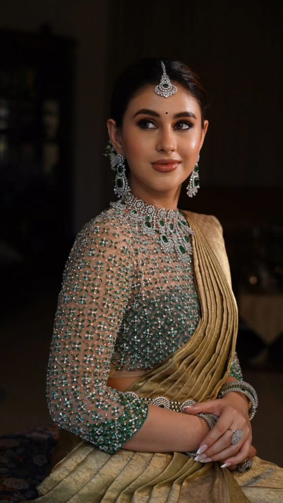 Bridal Kundan Work Blouse