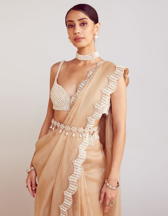 Embellished Blouse Design