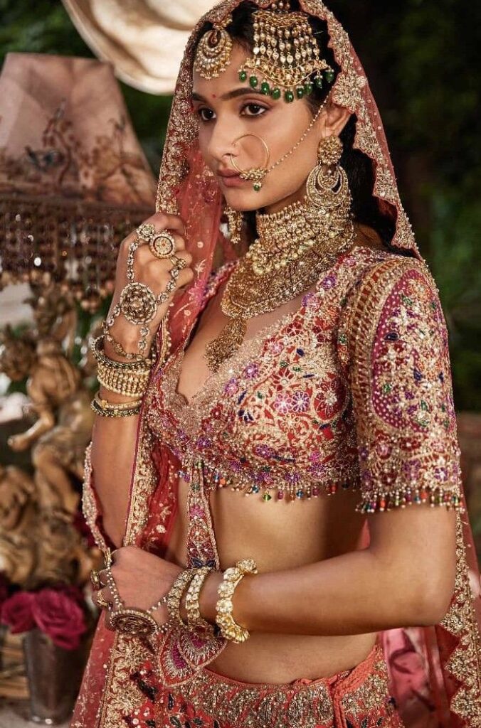 Embroidered Half Baju Blouse