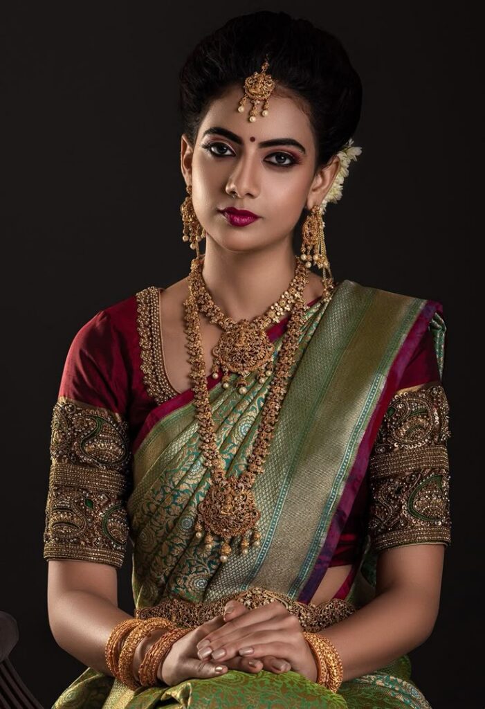 Heavy Maggam Work Blouse Design