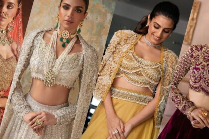 Kundan Work Blouse Designs for a Royal Ethnic Look