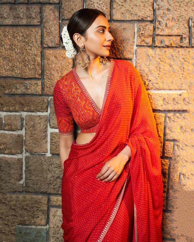 Latest Bandhani Blouse Designs