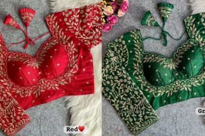 Mumtaz Style Full Sleeves Bridal Blouse Designs