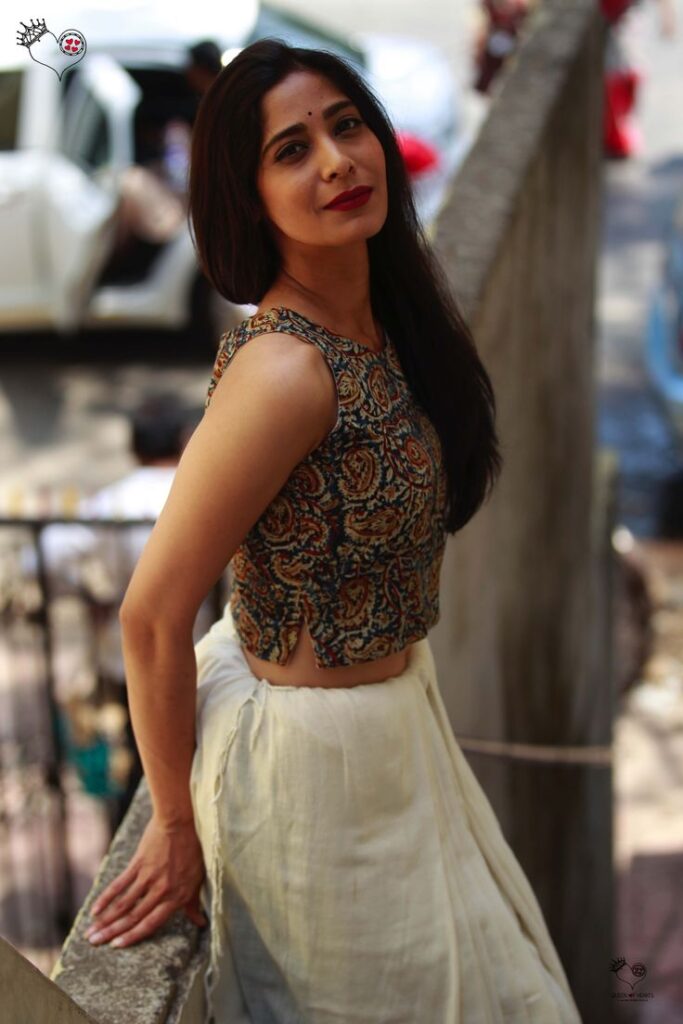 Off-Shoulder Sambalpuri Blouse