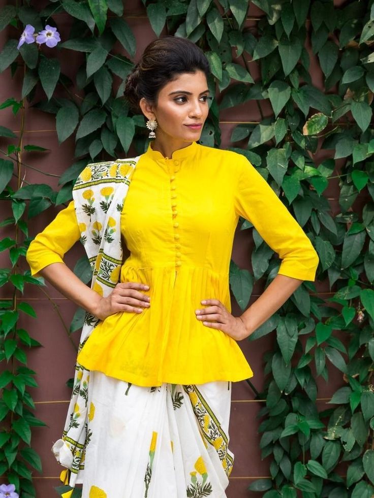 Peplum Blouse Design