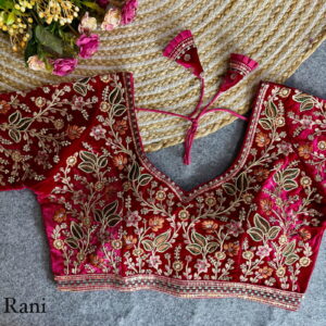 Rani Velvet Bridal Blouses
