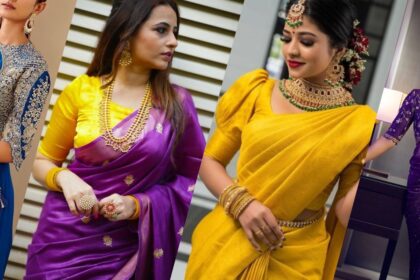 Blouse Designs for Kanjivaram Sarees