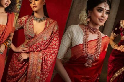 Blouse to Wear with Red Saree