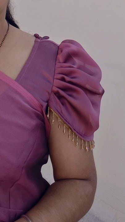 Cut Sleeves Blouse Design​