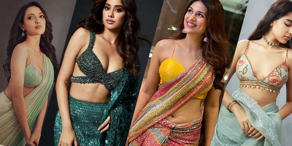hot saree style