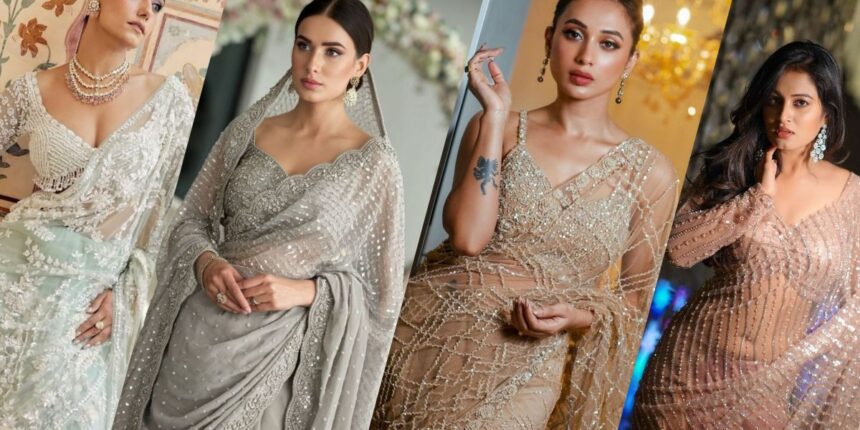 Net Saree Designs
