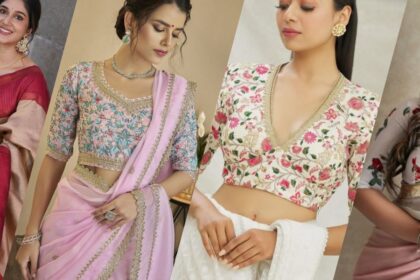 Quarter Sleeves Blouse Design