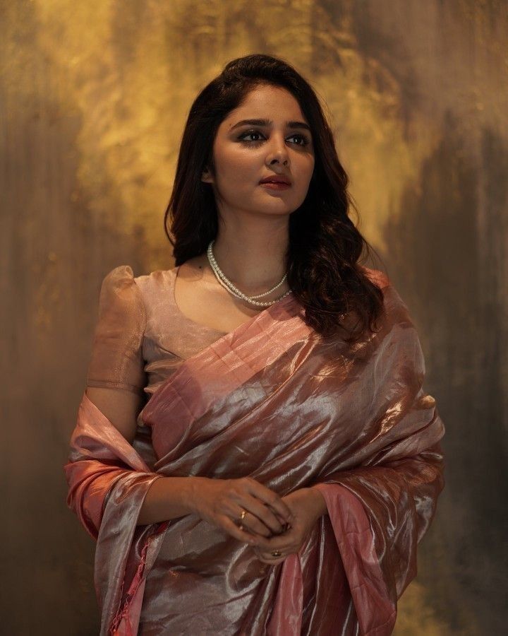 Silk Puff Sleeve Blouse