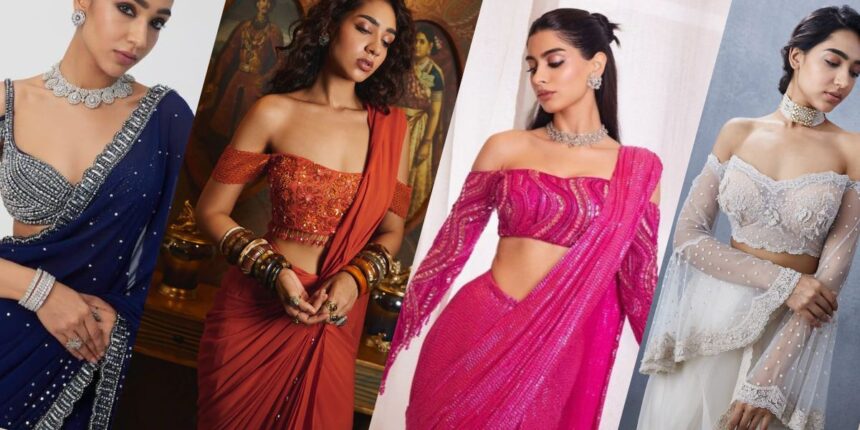 Blouse Shoulder Designs