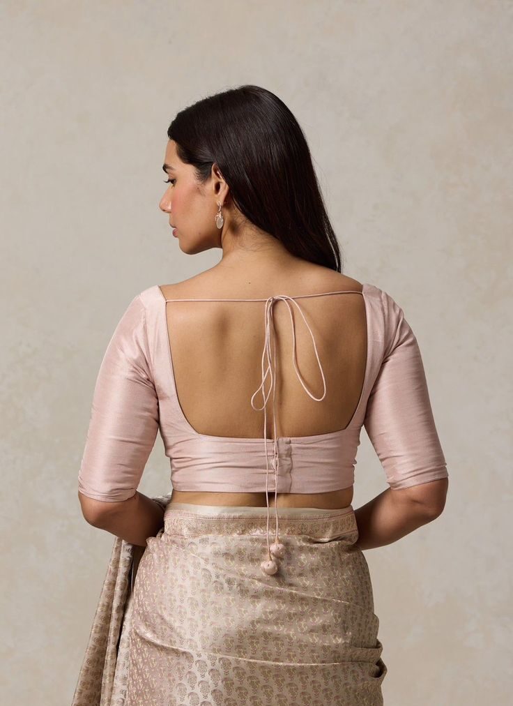 Deep U Back Neck Design