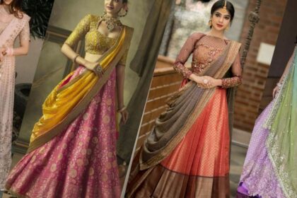 Half Saree Blouse Designs