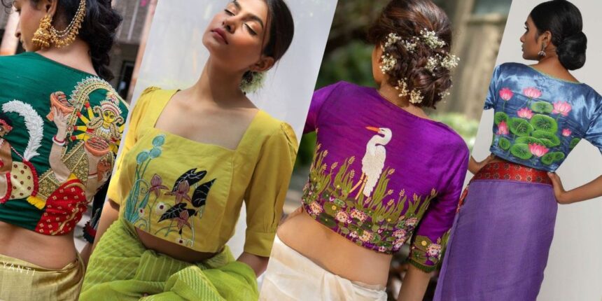Handmade Saree Blouse Designs