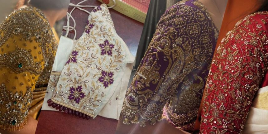 Khatli Work Blouse Designs