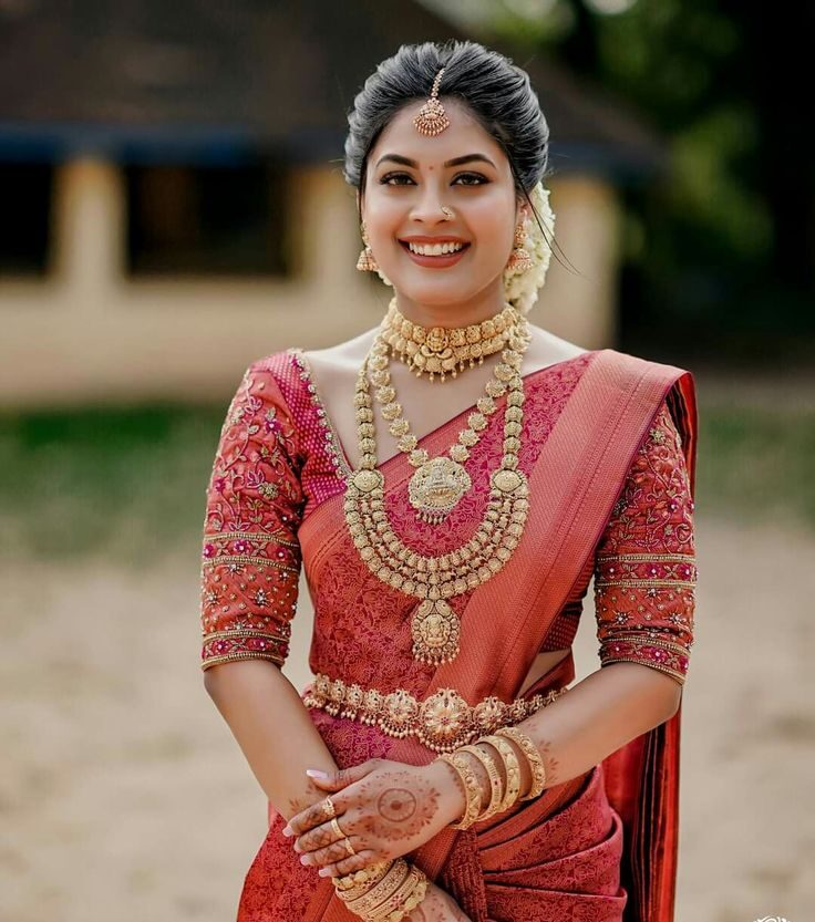 Simple Aari Work Blouse Hand Designs