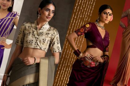 Wrap Blouse Designs for Women