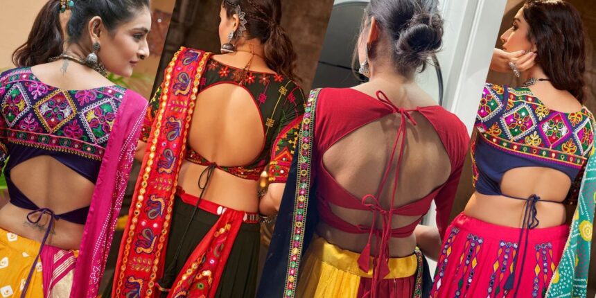 Backless Blouse Looks That Are Perfect for Navratri Dandiya Nights
