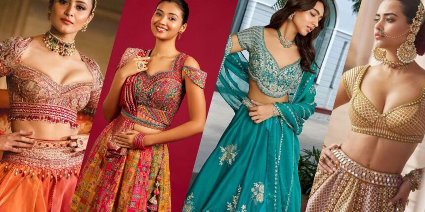 Ghagra Blouse Designs