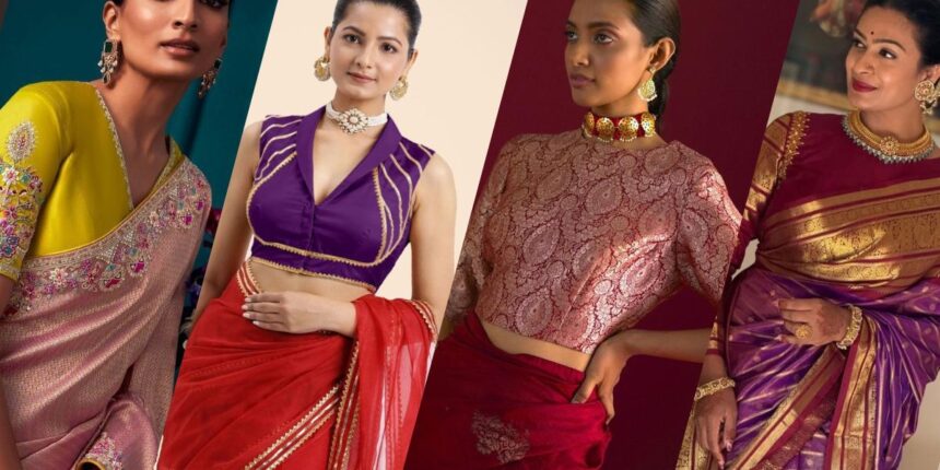 Kanchipuram Saree Blouse Designs