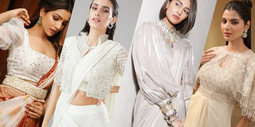 Latest Blouse Astin Designs to Rock Your Saree Look