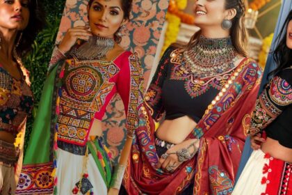 Navratri Special Long Sleeve Blouses Design