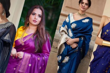 Which Color Blouse Goes Well with a Blue Saree