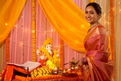 Beautiful Sarees for Ganesh Chaturthi
