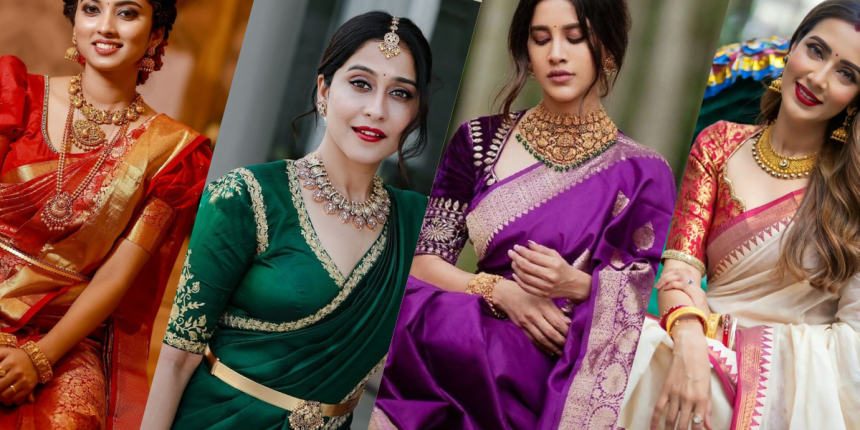 Telugu Blouse Designs for a Traditional Saree Look