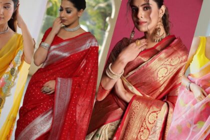 Perfect Saree for Rakshabandhan