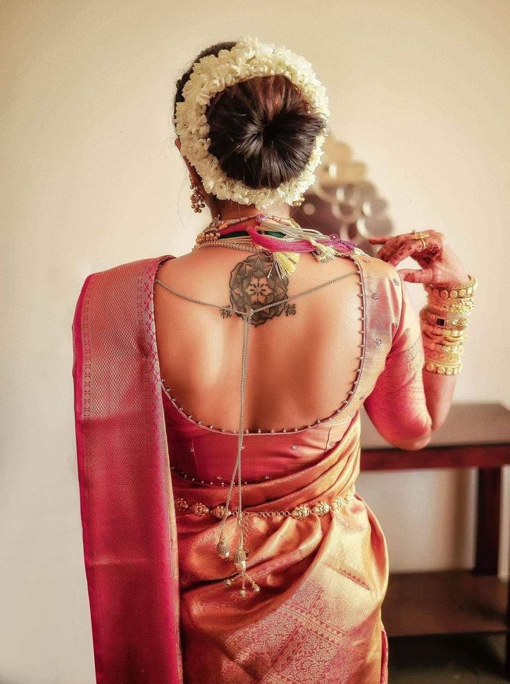 Backless Blouse Designs