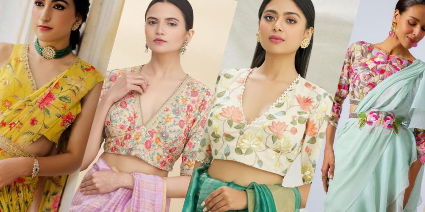 Nature-Inspired Designer Blouses