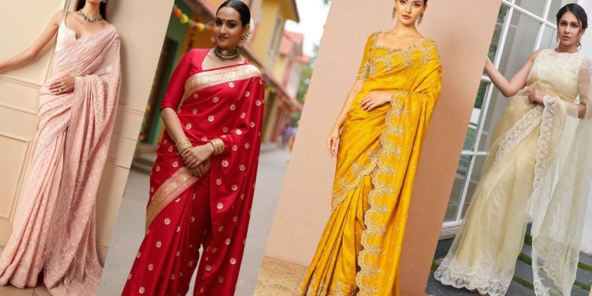 Saree Designs for a Glamorous and Graceful Karwa Chauth Celebration