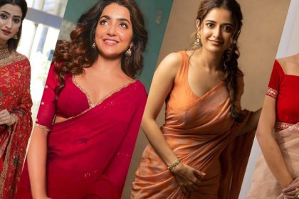 Wide Neck Blouse Designs