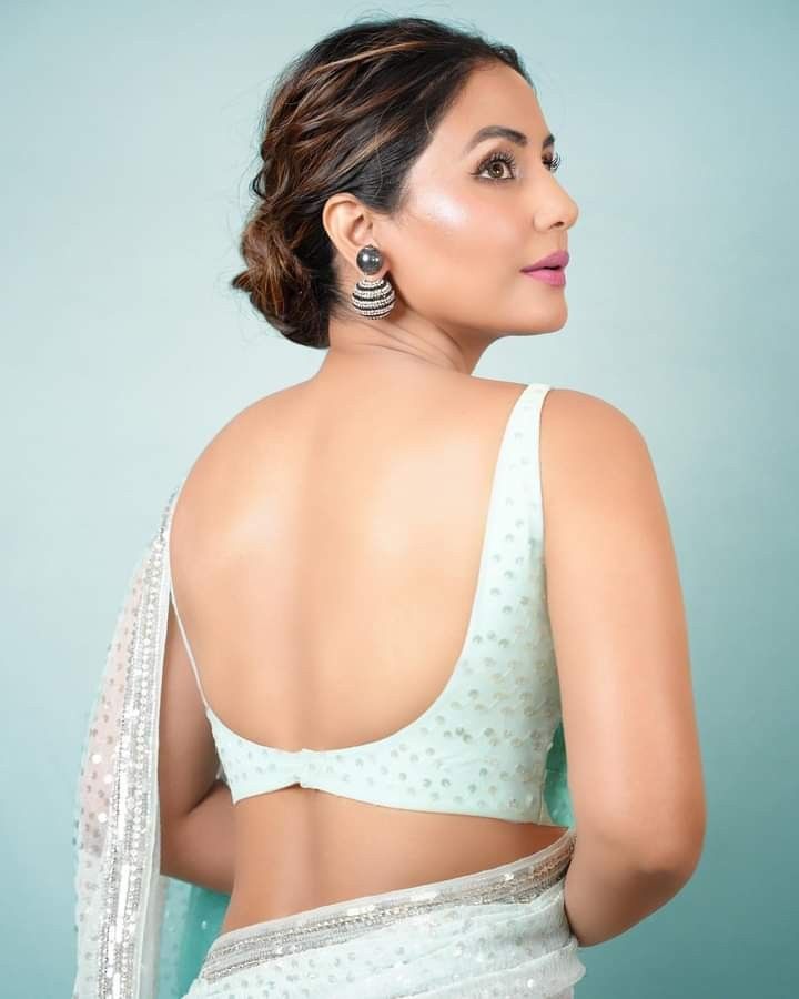 Backless Blouse Design