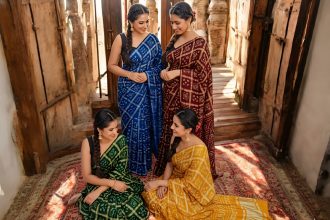 Chunri Saree Blouse Designs for a Traditional Rajasthani Look