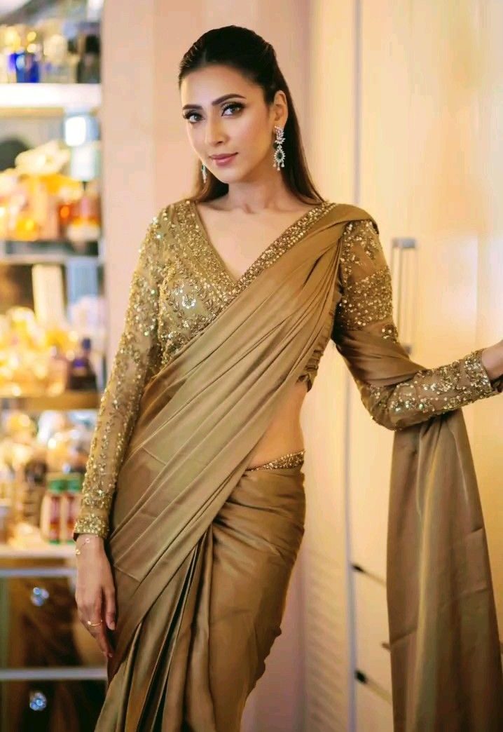 Classic Gold Full Zari Blouse
