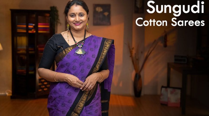 Sungudi Saree Blouse Designs for a Classic South Indian Look