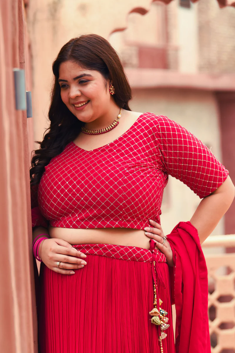 V-Neck Blouse Design